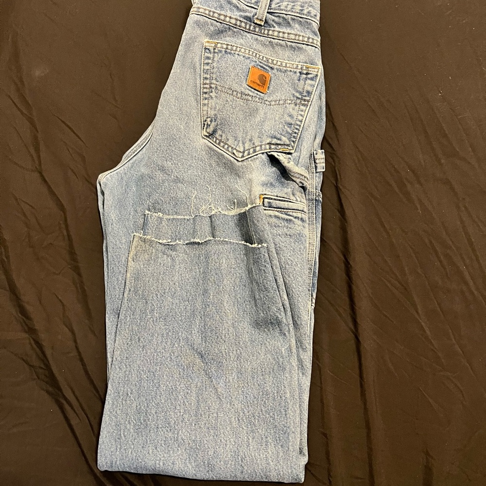 carhatt baggy vintage blue